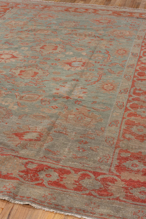 Antique Oushak Area Rug (7' x 9')